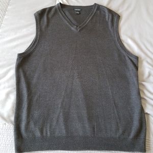Charcoal Gray Sweater Vest